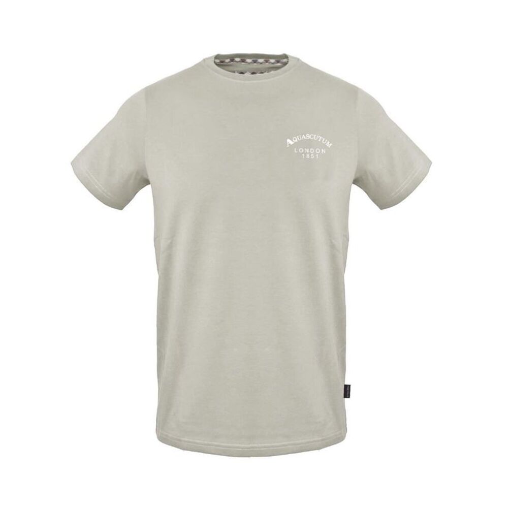 Aquascutum Mens Regular T-Shirt / Gray